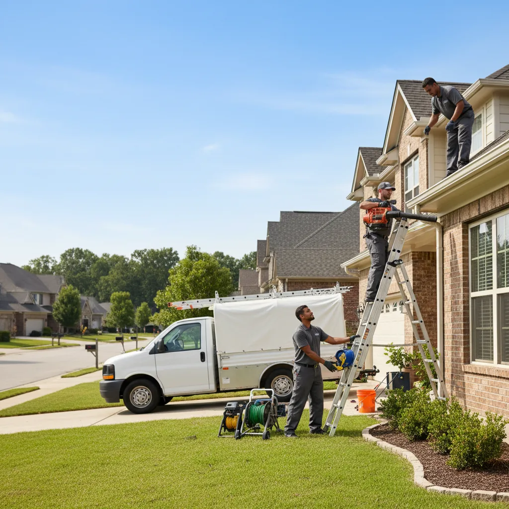 Home Gutter Service in Leander, TX near me